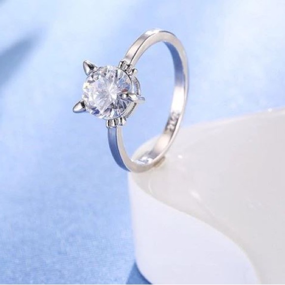 Kitty Cat Face Ring - Picture 5 of 6